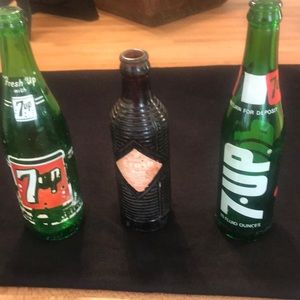 Vintage Drink Bottles (3)